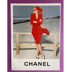 Original 1995 CHANEL Vintage Luxury Press Advertisement